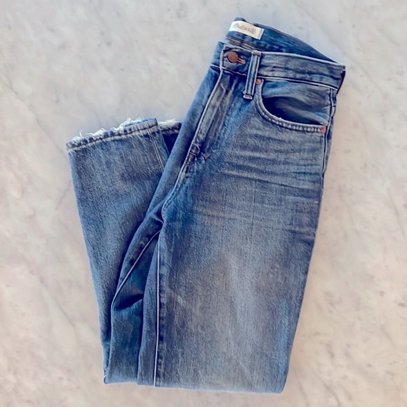 Madewell Denim - Madewell Mom jeans perfect vintage high waist 90s J Crew AGOLDE size 24 25 XS